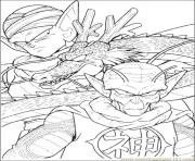 dragon ball z 70 dessin à colorier