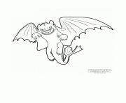 Coloriage dragons le film how to train dragon night fury toothless dragon Coloring Page