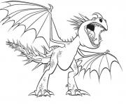 dragon 210 dessin à colorier