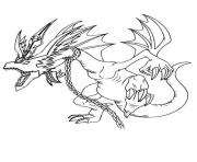 dragon 282 dessin à colorier