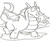 dragon 174 dessin à colorier