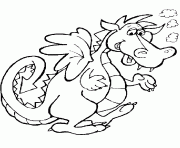 dragon 78 dessin à colorier
