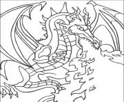 dragon 148 dessin à colorier