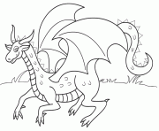 dragon 279 dessin à colorier