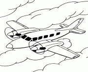 Coloriage jet 2 dessin