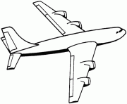 avion 11 dessin à colorier