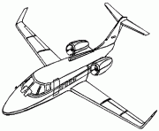 Coloriage avion 140 dessin