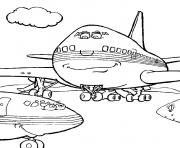 avion 115 dessin à colorier