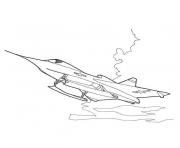 Coloriage avion 33 dessin