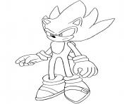 Coloriage sonic 216 dessin