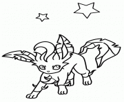 Coloriage pokemon gigamax evoli dessin