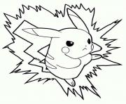 pikachu 144 dessin à colorier