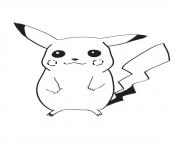 pikachu dessin dessin à colorier