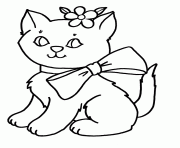 chat mignon facile 32 dessin à colorier