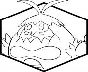 Coloriage pokemon gigamax papilusion dessin