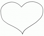 coeur amour 32 dessin à colorier