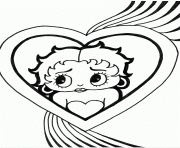 coeur amour 44 dessin à colorier