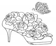 roses 188 dessin à colorier