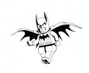 Coloriage Batgirl Lego Batman Movie dessin