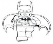 Coloriage batman and robin lego dessin