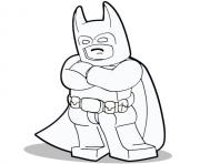 Coloriage lego super heroes batman dessin