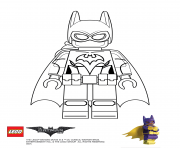 Batgirl Lego Batman Movie dessin à colorier