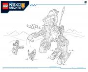 Lego NEXO KNIGHTS products 6 dessin à colorier