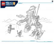 Lego Nexo Knights file page3 dessin à colorier