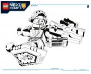 Lego Nexo Knights Aaron 1 dessin à colorier
