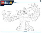 Coloriage Lego Nexo Knights Ultimate Knights 2 dessin