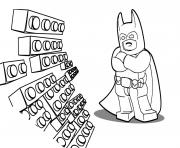 Coloriage lego batman dessin