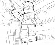 Coloriage Dick Grayson Lego Batman Movie dessin