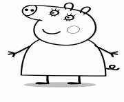 Coloriage peppa pig 132 dessin