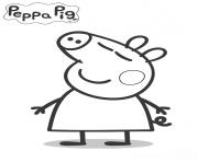 peppa pig 183 dessin à colorier