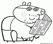 Coloriage peppa pig 277 dessin