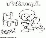 Coloriage tchoupi et doudou 14 dessin