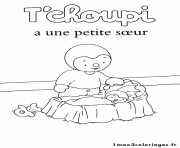 Coloriage tchoupi et doudou 49 dessin