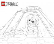 Coloriage dessin ninjago tournade voiture zombie dessin