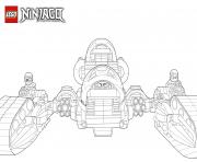 Coloriage vaisseaux avions de combat ninjago  dessin
