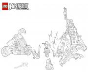 lego ninjago saison 7 dessin à colorier
