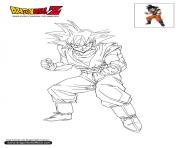 Coloriage dbz goku et vegeta by drozdoo dessin