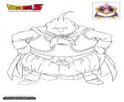 Coloriage dbz 7 trunks dragon ball z officiel dessin