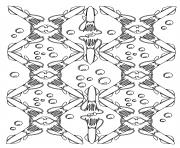 Coloriage cheval adulte difficile plusieurs motifs dessin