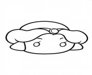 Coloriage tsum tsum aladin dessin