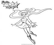 Coloriage barbie video game hero dessin