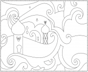 Coloriage shimmer et shine Printable dessin