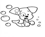 Coloriage Bubble Guppies dog dessin