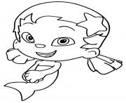 Coloriage Bubble Guppies Car Jump 7 dessin