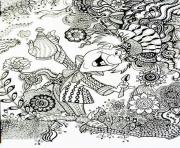 Coloriage mandala disney zootopie Judy Hopps et Nick Wilde de Zootopie dessin