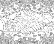 Coloriage mandala disney mickeymouse hd dessin